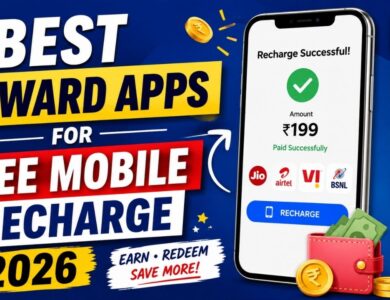 Best Reward Apps for Free Mobile Recharge in 2026